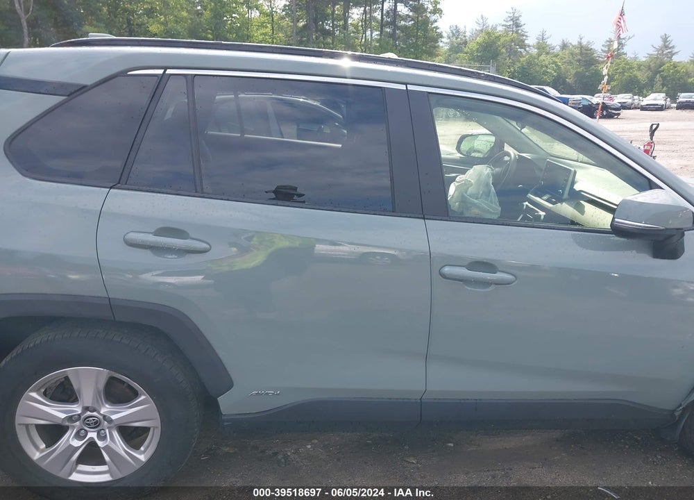 2020 TOYOTA RAV4 XLE HYBRID VIN: JTMRWRFV3LJ048023