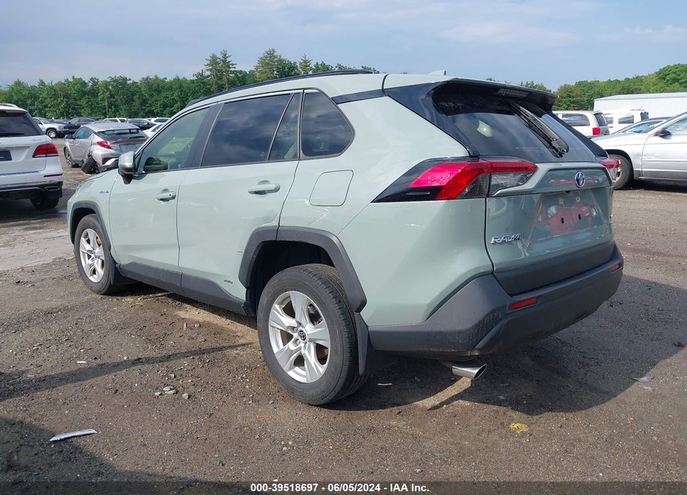 2020 TOYOTA RAV4 XLE HYBRID VIN: JTMRWRFV3LJ048023