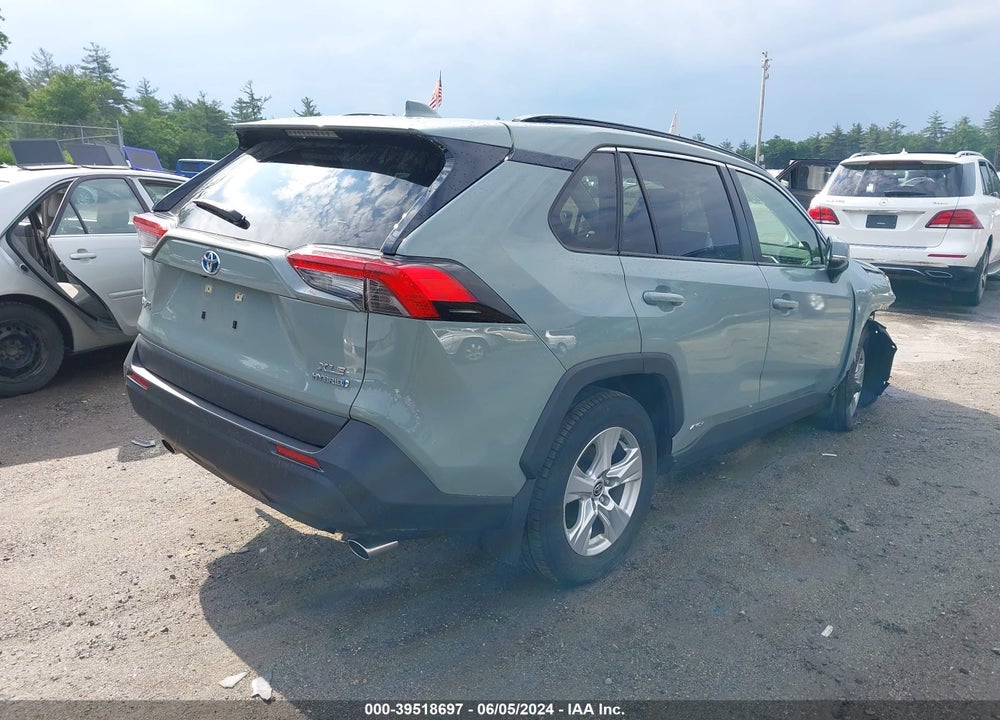 2020 TOYOTA RAV4 XLE HYBRID VIN: JTMRWRFV3LJ048023