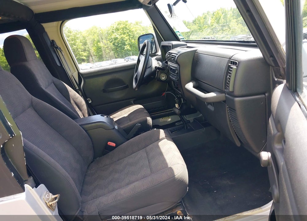 2005 JEEP WRANGLER X VIN: 1J4FA39S95P340771