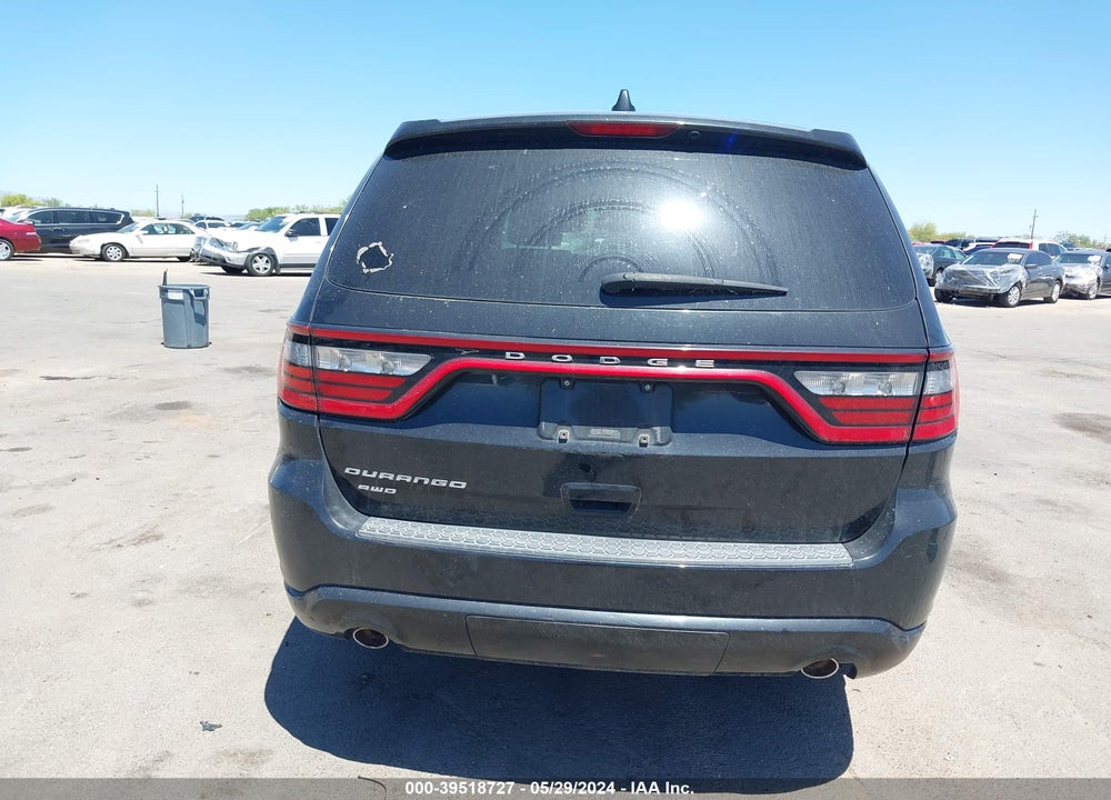 2015 DODGE DURANGO SXT VIN: 1C4RDJAG9FC843411