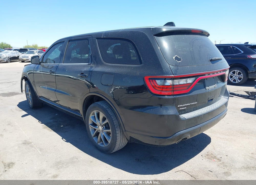 2015 DODGE DURANGO SXT VIN: 1C4RDJAG9FC843411