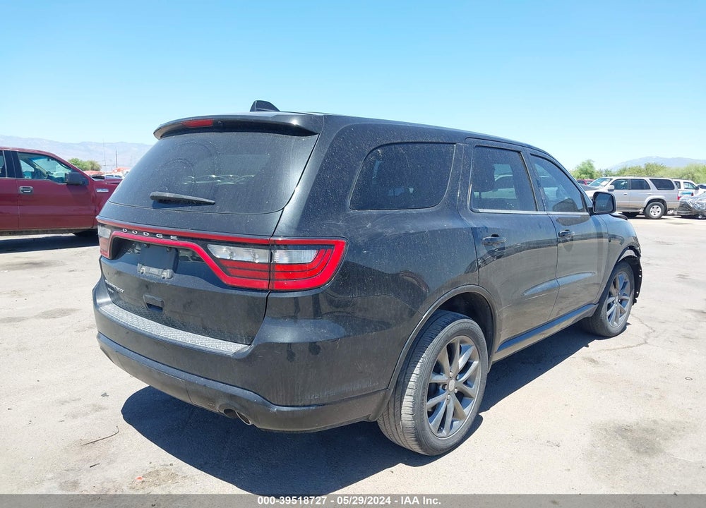2015 DODGE DURANGO SXT VIN: 1C4RDJAG9FC843411
