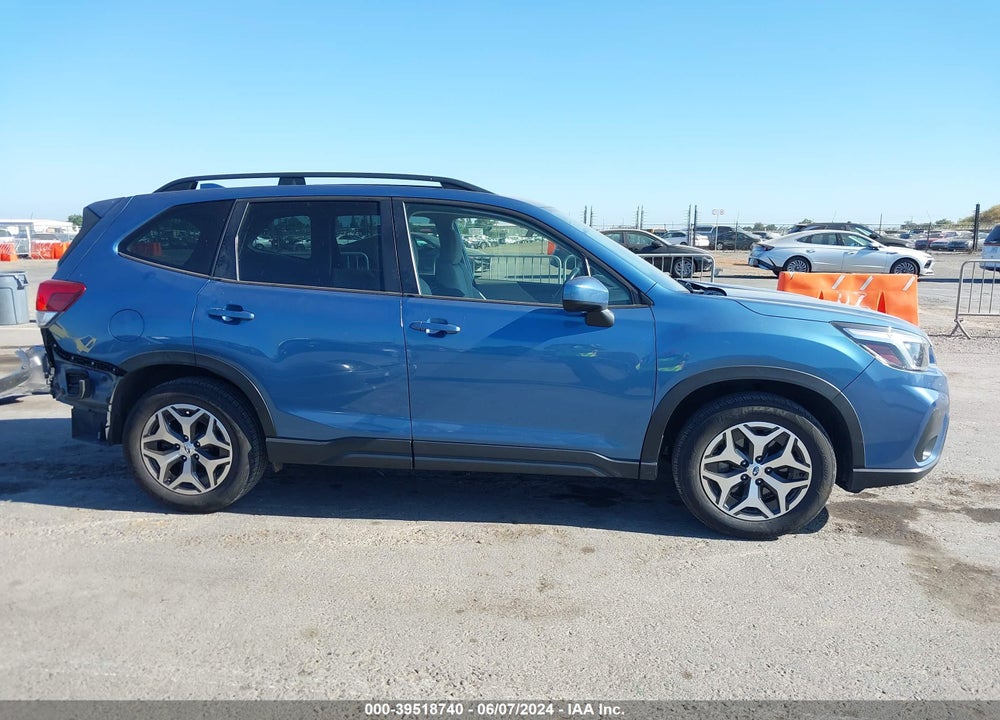 2021 SUBARU FORESTER PREMIUM VIN: JF2SKAJC3MH465771