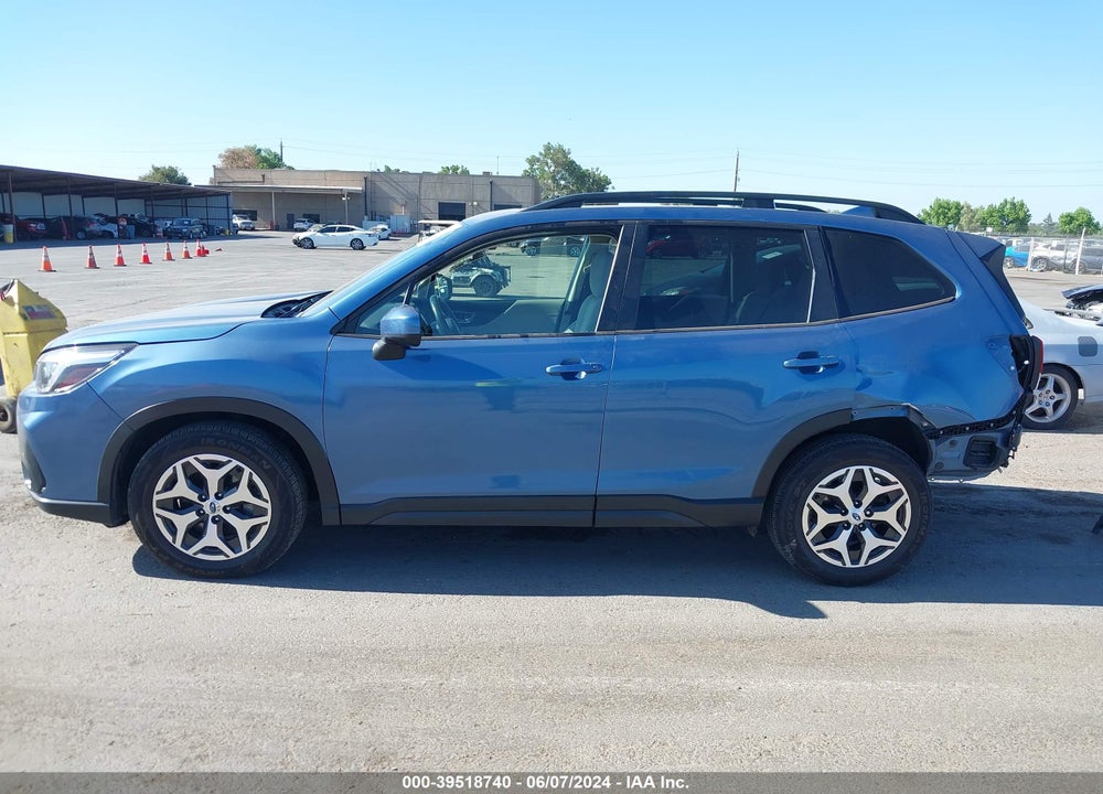 2021 SUBARU FORESTER PREMIUM VIN: JF2SKAJC3MH465771