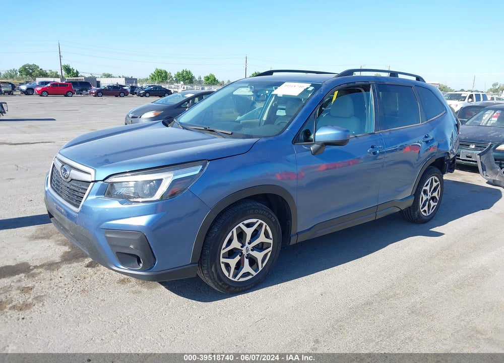 2021 SUBARU FORESTER PREMIUM VIN: JF2SKAJC3MH465771