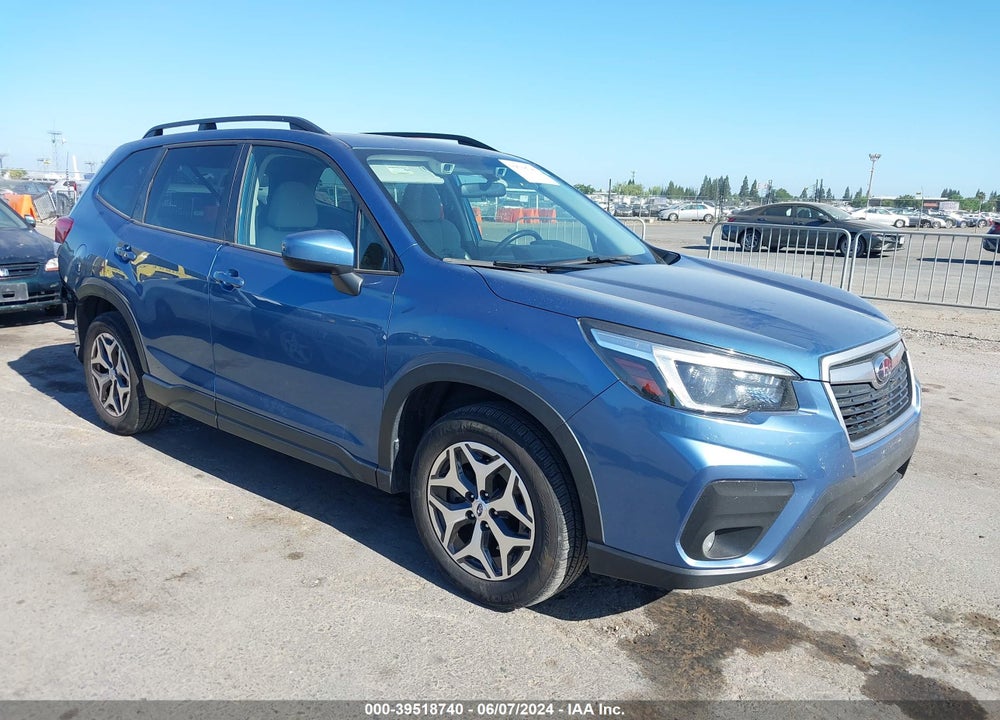 2021 SUBARU FORESTER PREMIUM VIN: JF2SKAJC3MH465771