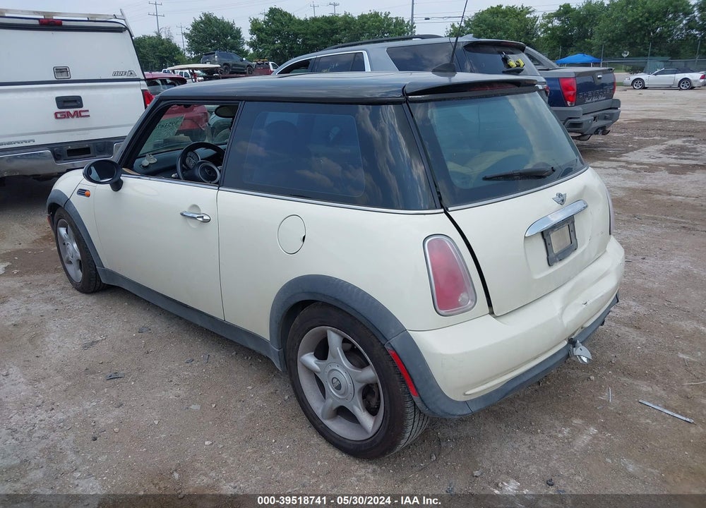 2005 MINI COOPER VIN: WMWRC33505TJ71406