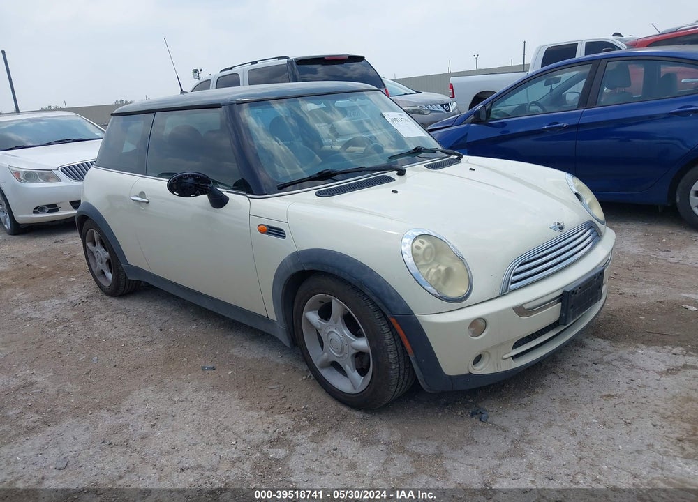 2005 MINI COOPER VIN: WMWRC33505TJ71406