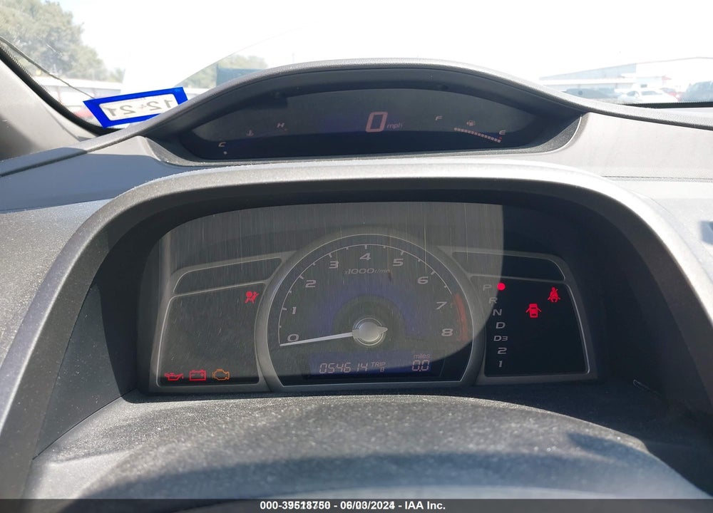 2008 HONDA CIVIC LX VIN: 1HGFA165X8L043059
