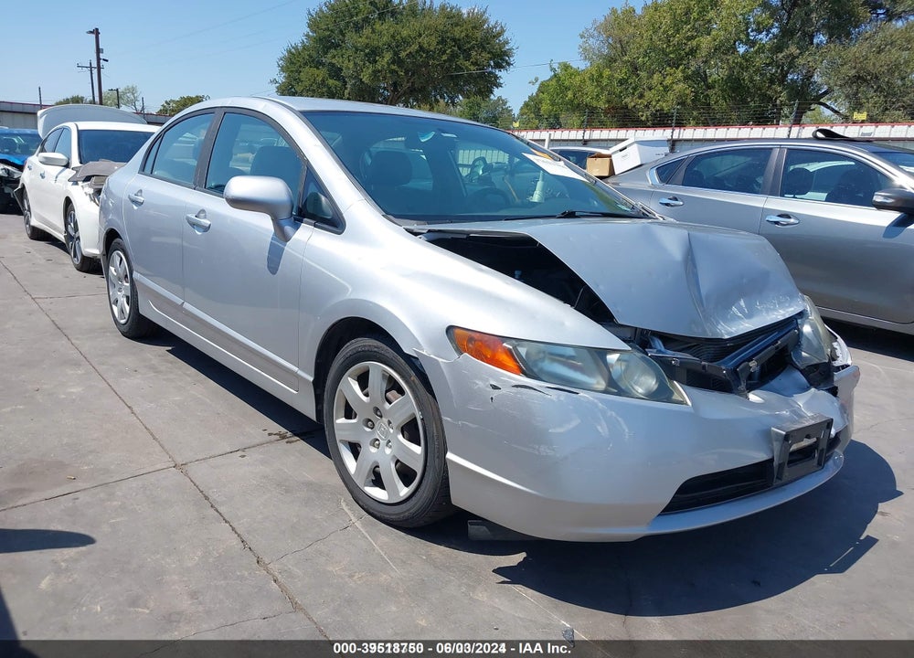 2008 HONDA CIVIC LX VIN: 1HGFA165X8L043059