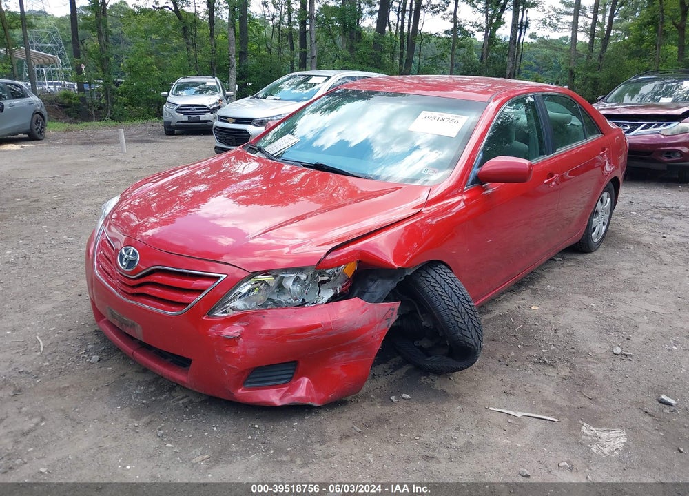 2011 TOYOTA CAMRY LE VIN: 4T1BF3EK0BU177593