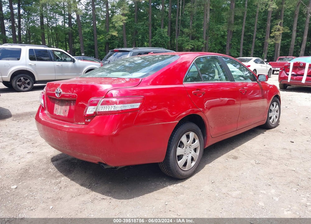 2011 TOYOTA CAMRY LE VIN: 4T1BF3EK0BU177593