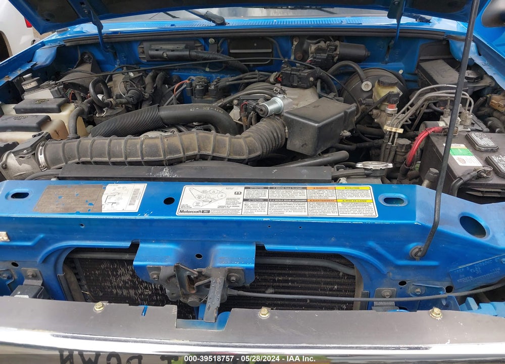 1998 FORD RANGER SPLASH/XL/XLT VIN: 1FTZR15U9WPB08728