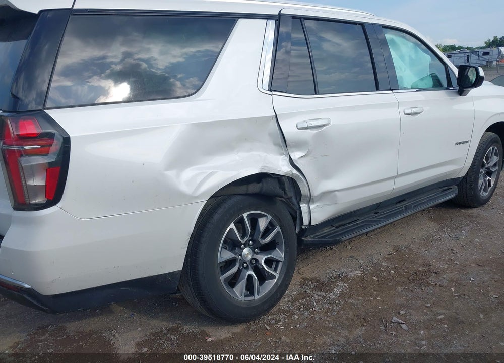 2021 CHEVROLET TAHOE 4WD LT VIN: 1GNSKNKD5MR396192