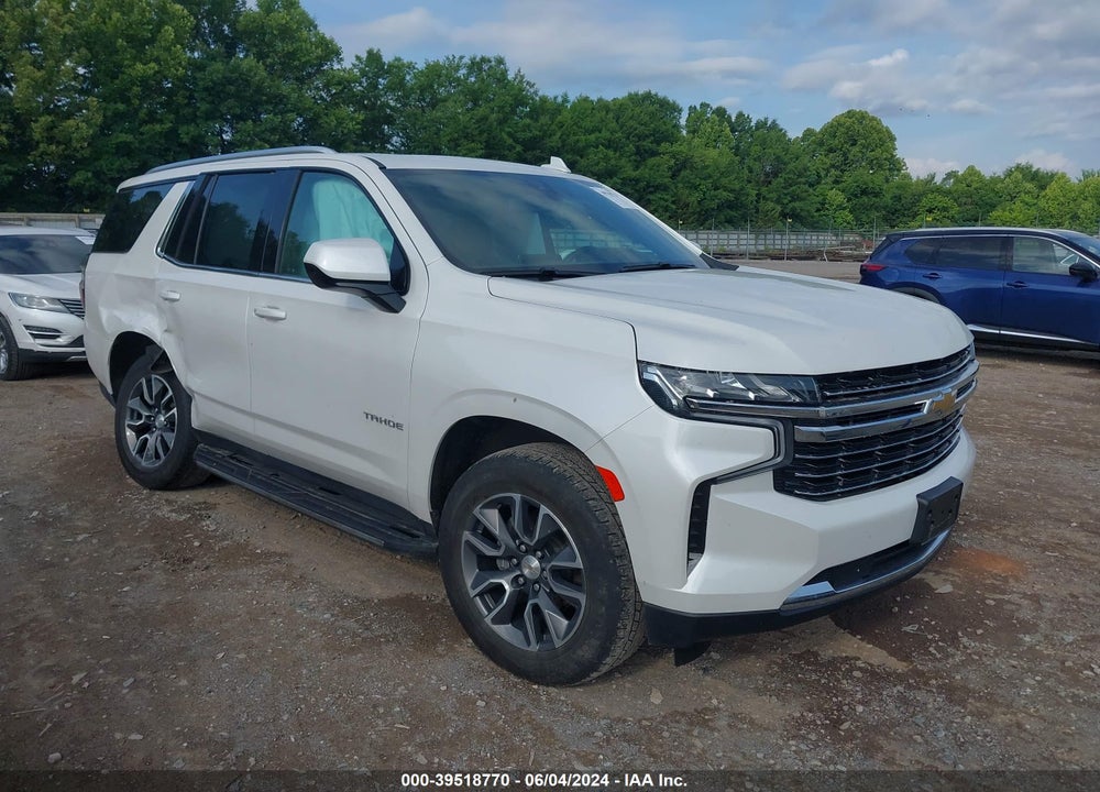 2021 CHEVROLET TAHOE 4WD LT VIN: 1GNSKNKD5MR396192