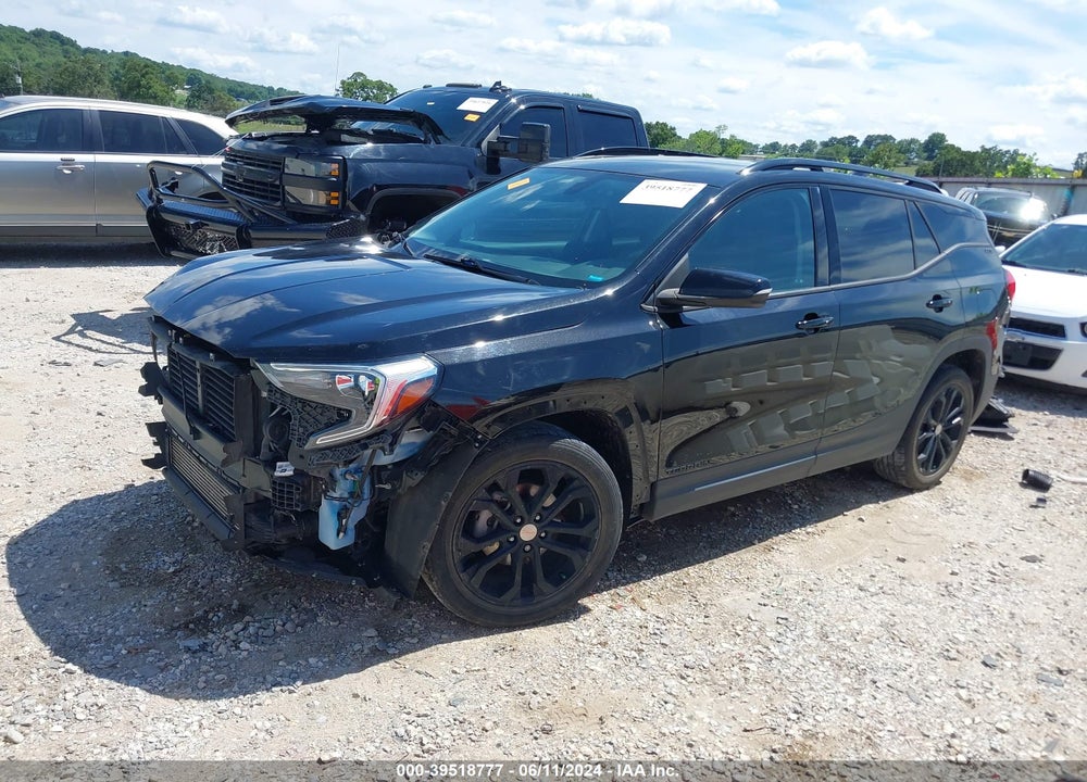 2019 GMC TERRAIN SLE VIN: 3GKALMEV6KL347253