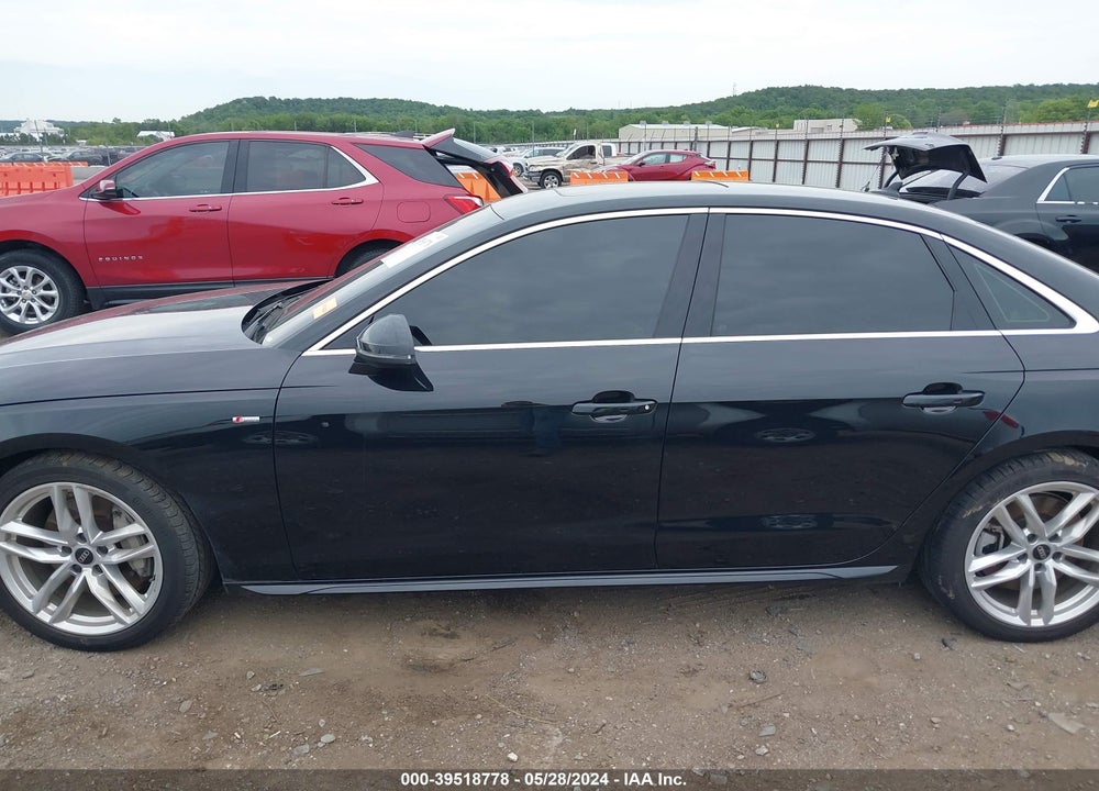 2022 AUDI A4 PREMIUM PLUS 45 TFSI S LINE QUATTRO S TRONIC VIN: WAUEAAF42NN011706