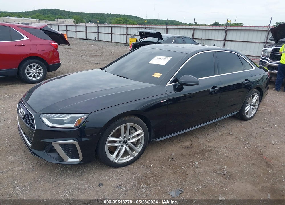 2022 AUDI A4 PREMIUM PLUS 45 TFSI S LINE QUATTRO S TRONIC VIN: WAUEAAF42NN011706