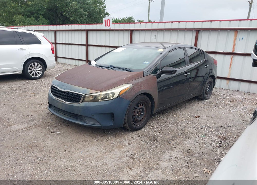 2017 KIA FORTE LX VIN: 3KPFK4A77HE128620
