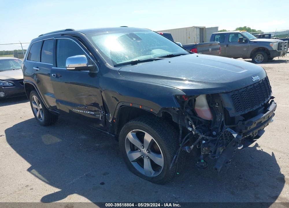 2014 JEEP GRAND CHEROKEE OVERLAND VIN: 1C4RJFCG2EC265153