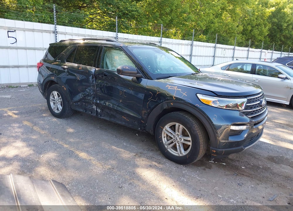 2022 FORD EXPLORER XLT VIN: 1FMSK8DH2NGB97183