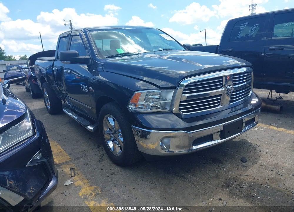 2017 RAM 1500 BIG HORN QUAD CAB 4X2 6'4 BOX VIN: 1C6RR6GT8HS744467