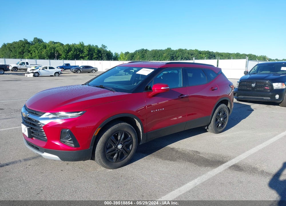 2019 CHEVROLET BLAZER 1LT VIN: 3GNKBBRA8KS674605