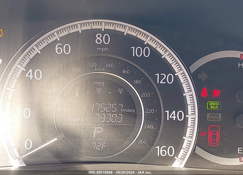 2015 HONDA ACCORD LX VIN: 1HGCR2F34FA249275