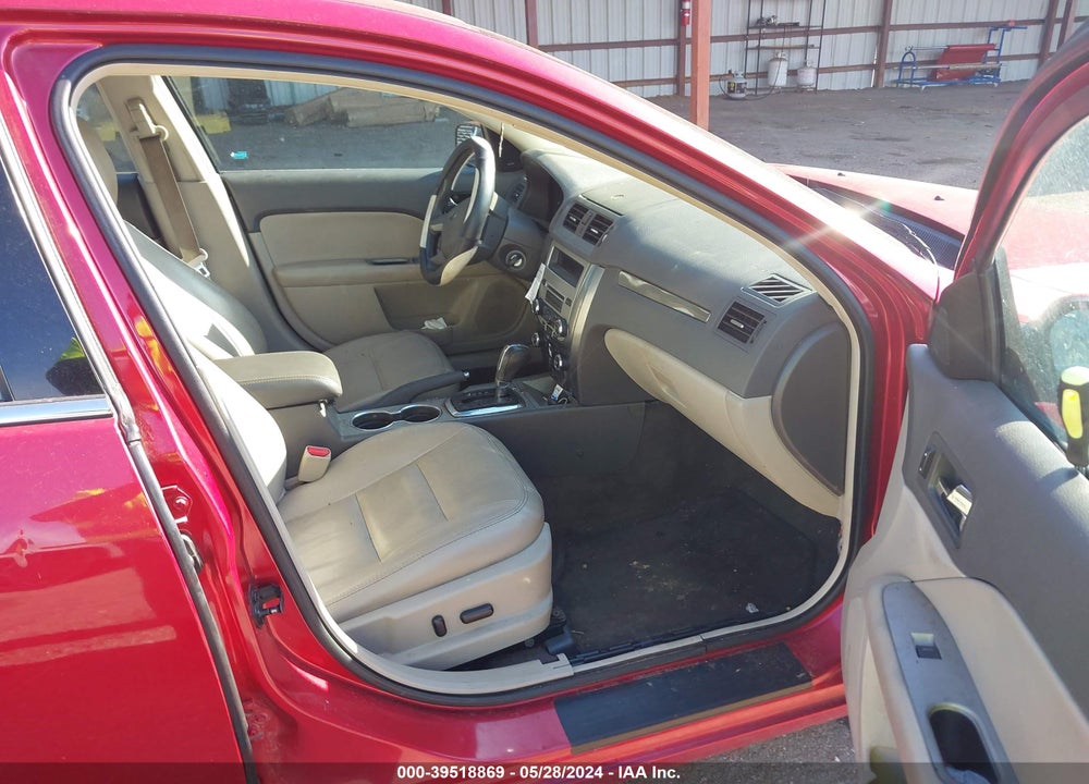 2012 FORD FUSION SEL VIN: 3FAHP0JG7CR357485