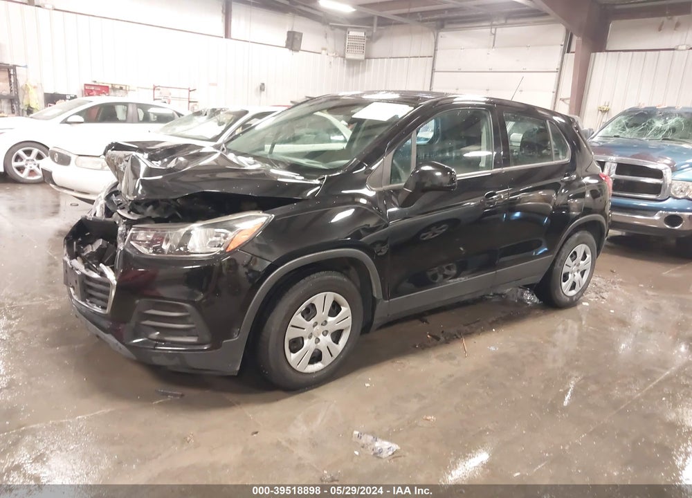 2017 CHEVROLET TRAX LS VIN: 3GNCJKSB9HL225771