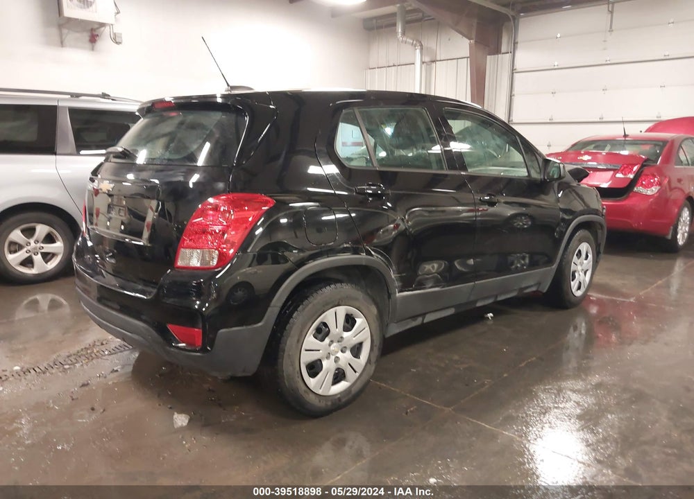 2017 CHEVROLET TRAX LS VIN: 3GNCJKSB9HL225771