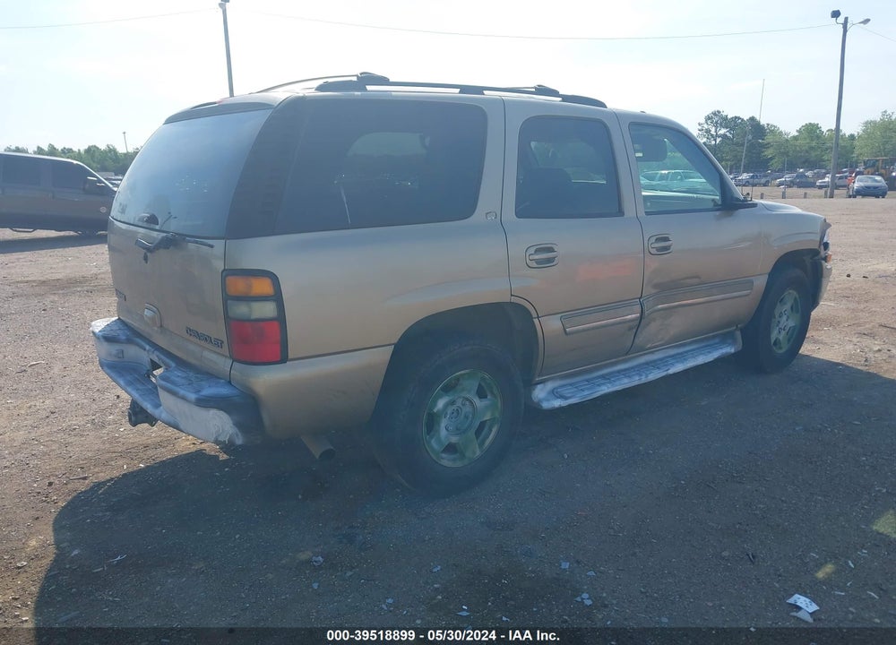 2005 CHEVROLET TAHOE LT VIN: 1GNEC13T55R272935