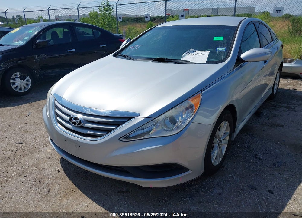 2014 HYUNDAI SONATA GLS VIN: 5NPEB4AC6EH834719