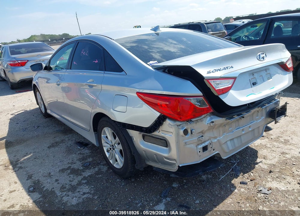 2014 HYUNDAI SONATA GLS VIN: 5NPEB4AC6EH834719