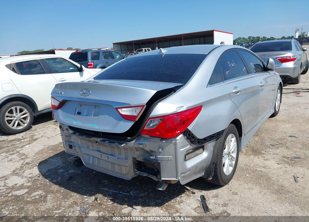 2014 HYUNDAI SONATA GLS VIN: 5NPEB4AC6EH834719
