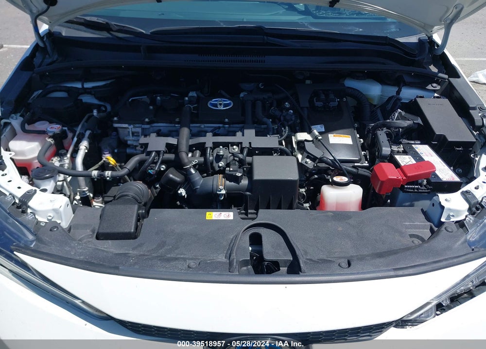 2021 TOYOTA COROLLA HYBRID LE VIN: JTDEAMDE1MJ012707