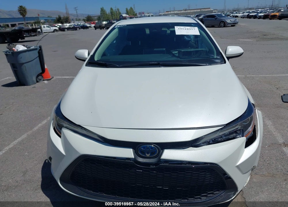 2021 TOYOTA COROLLA HYBRID LE VIN: JTDEAMDE1MJ012707