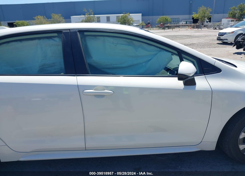 2021 TOYOTA COROLLA HYBRID LE VIN: JTDEAMDE1MJ012707