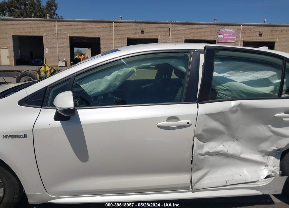 2021 TOYOTA COROLLA HYBRID LE VIN: JTDEAMDE1MJ012707
