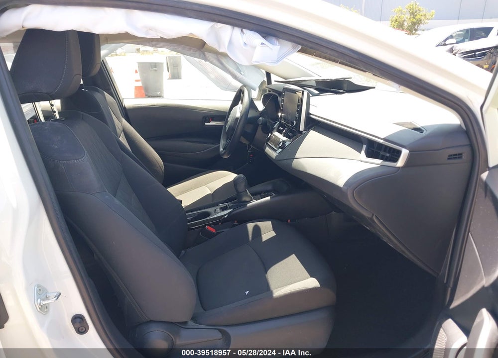 2021 TOYOTA COROLLA HYBRID LE VIN: JTDEAMDE1MJ012707