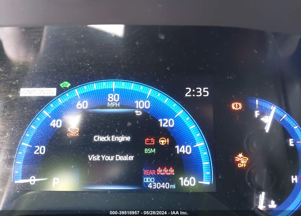 2021 TOYOTA COROLLA HYBRID LE VIN: JTDEAMDE1MJ012707