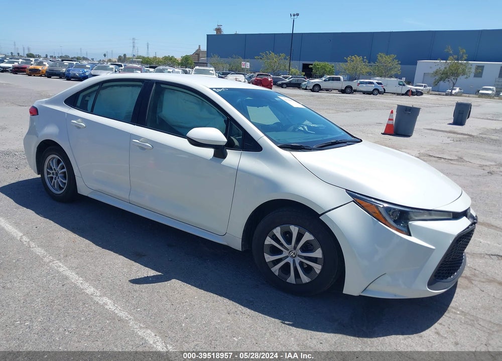 2021 TOYOTA COROLLA HYBRID LE VIN: JTDEAMDE1MJ012707