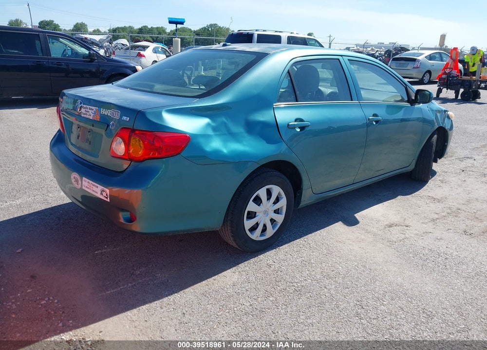 2010 TOYOTA COROLLA LE VIN: 2T1BU4EE3AC521830