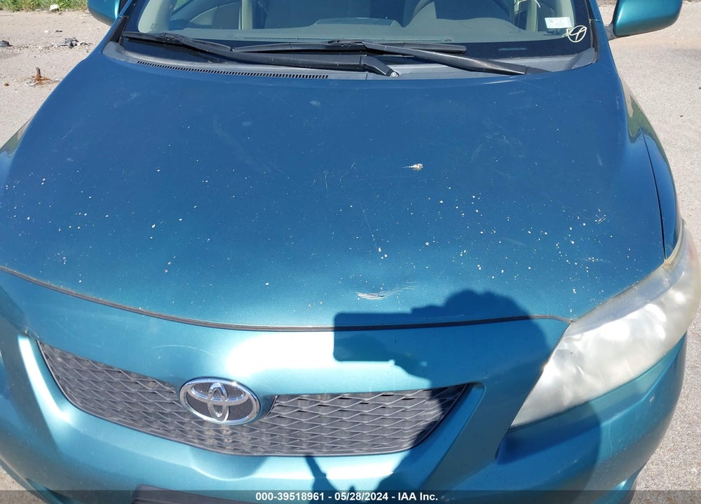 2010 TOYOTA COROLLA LE VIN: 2T1BU4EE3AC521830