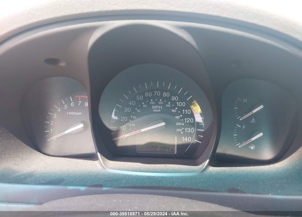 2008 KIA SPECTRA EX VIN: KNAFE121985581940