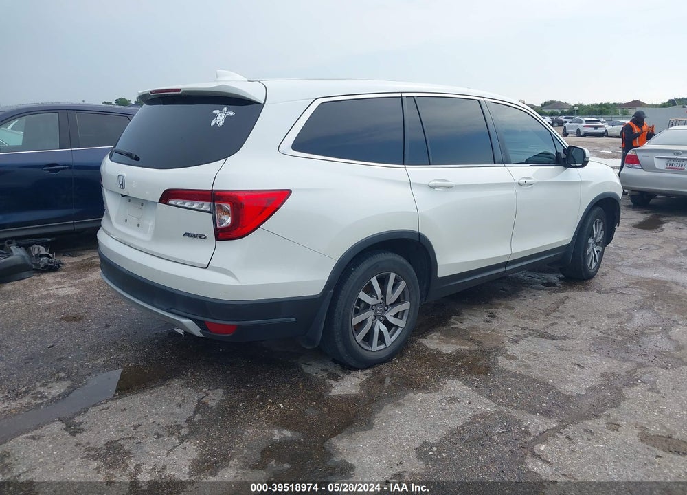 2019 HONDA PILOT EX-L VIN: 5FNYF6H55KB081845