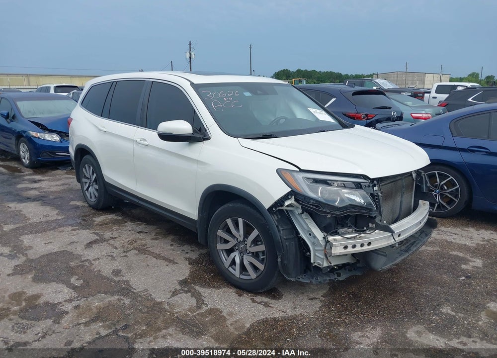 2019 HONDA PILOT EX-L VIN: 5FNYF6H55KB081845
