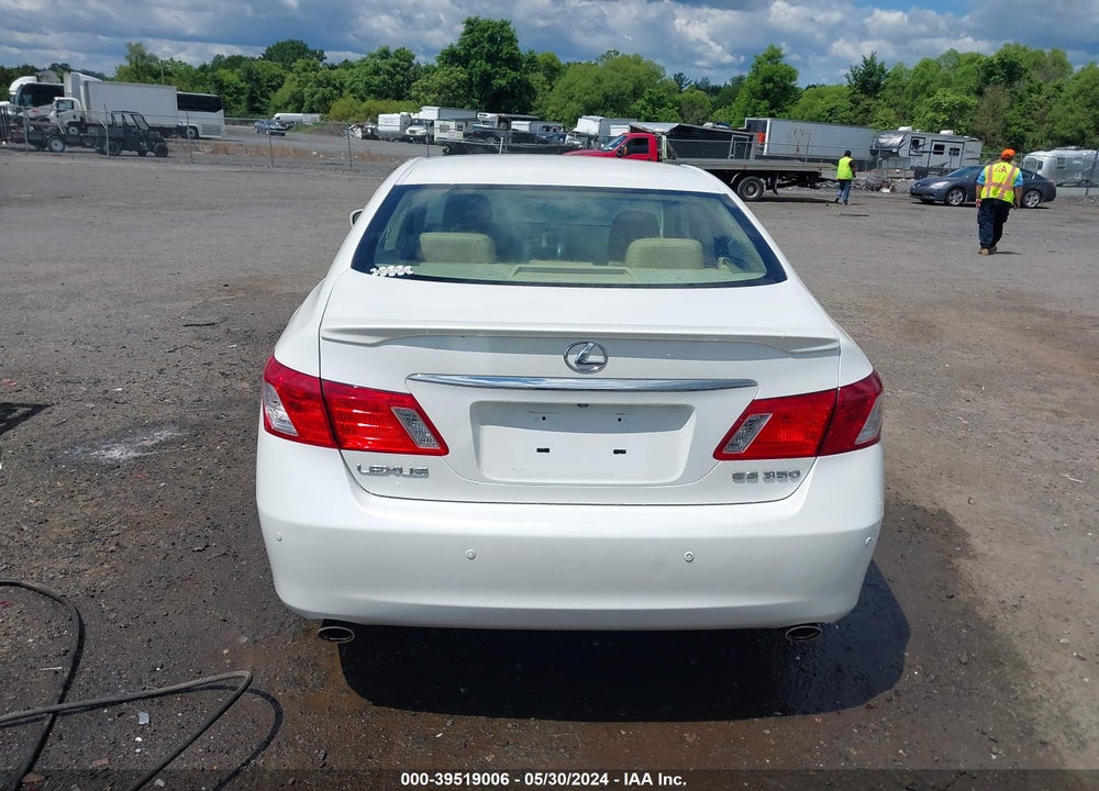 2007 LEXUS ES 350 VIN: JTHBJ46G072069026