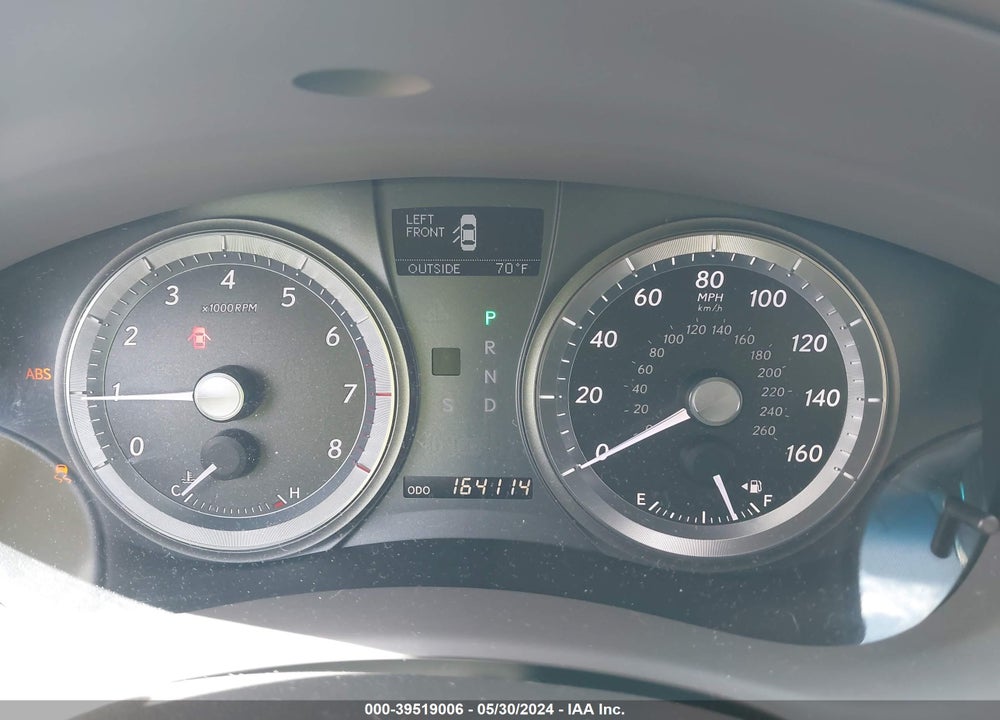2007 LEXUS ES 350 VIN: JTHBJ46G072069026